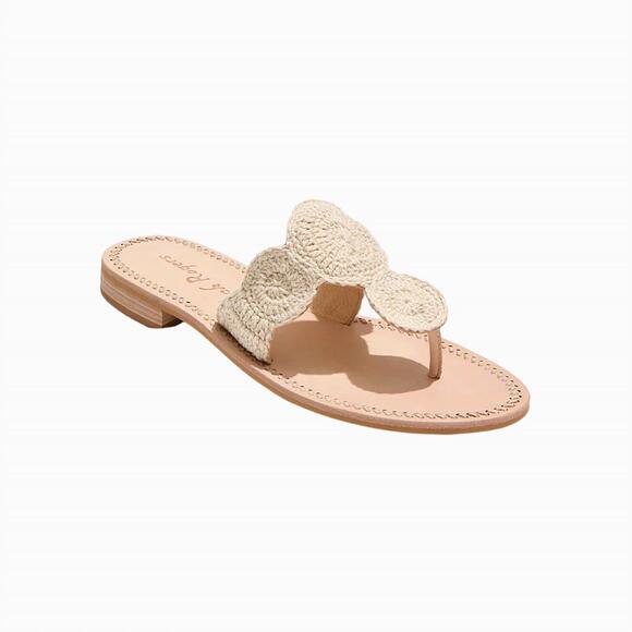 JACK ROGERS Shoes - NEW JACK ROGERS women's jacks crochet sandal in natural